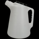 5L Plastic Measuring Jug & Flexible Spout Litre & Quarts Water Petrol Diesel