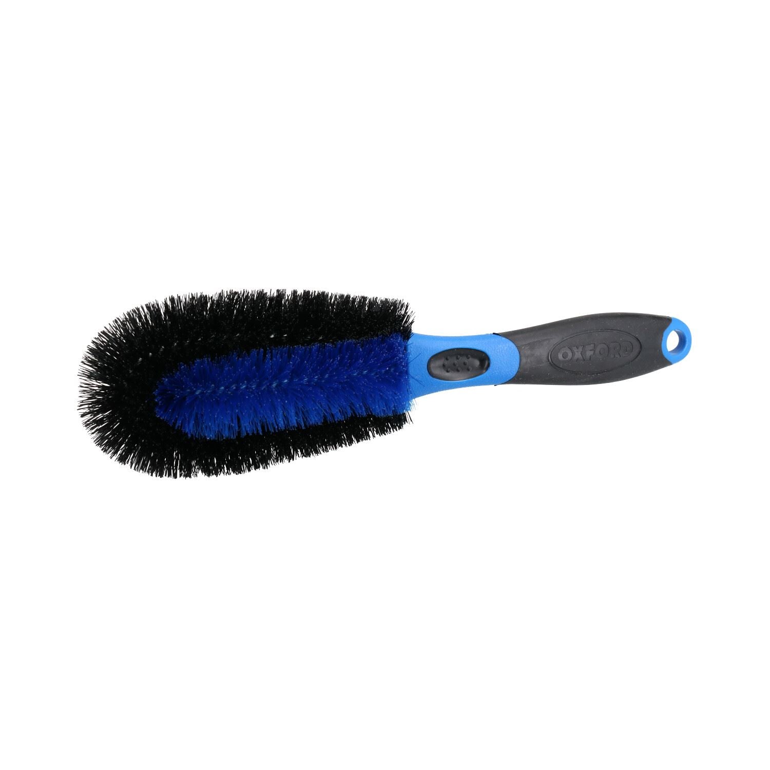 Motorcycle Motorbike Double Nylon Bristles Soft Brush Wheel Cleaning Bike Cycle