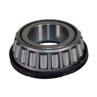 Trailer Cast Wheel Hub 100mm PCD 1" Taper Bearing 4 Stud With Nuts And Cap