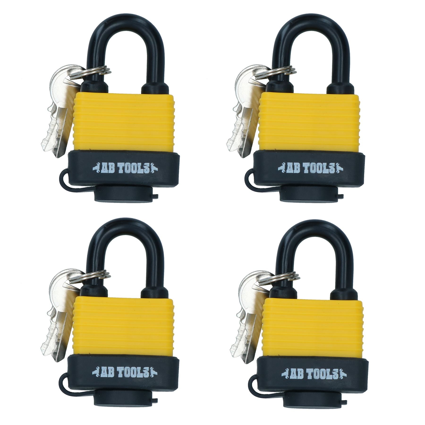 40mm Keyed Alike Padlocks Security Locks Weather Resistant + Waterproof