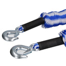 Elasticated Tow Rope with Snap Shackles 2500kg Rated Towing Strap