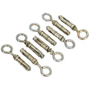 6mm Close Hook Anchor Eye Bolt Rawl Expansion Bolts Shield Wall Brick Concrete