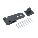 Heavy Duty Hasp and Staple 3.5” x 1.5” Security Lock for Sheds Doors Gates