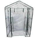 Walk in Greenhouse with PVC Cover Garden Grow Growing Room with Shelves