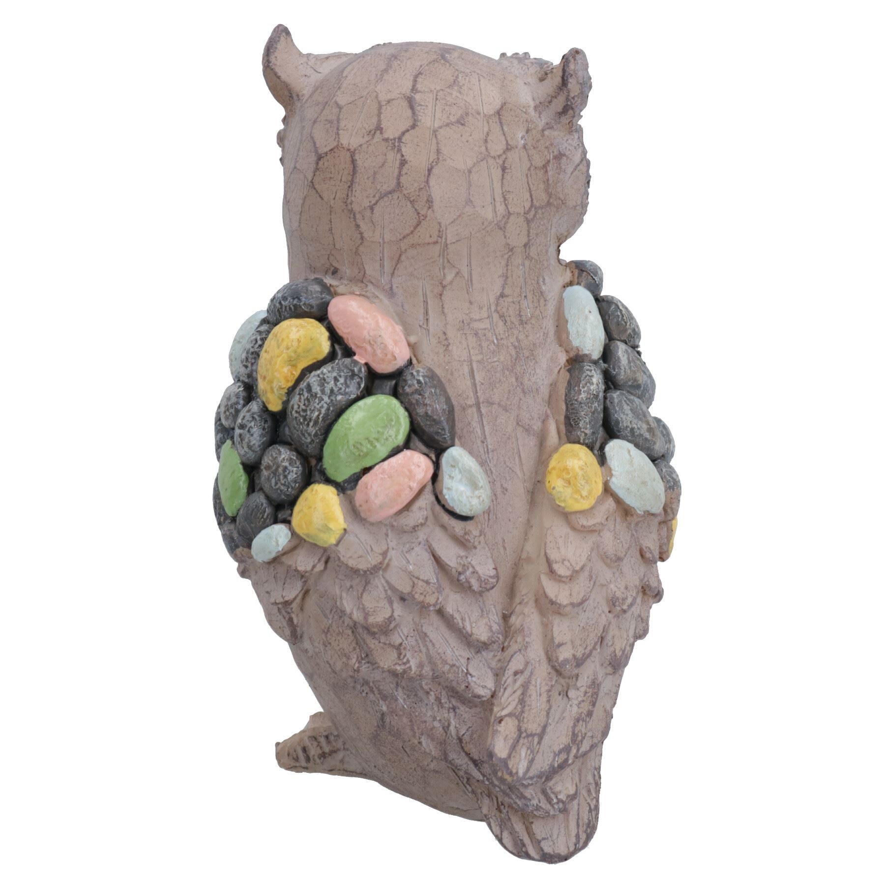 Hedgehog & Owl Resin Sculpture Statue House Home Ornament Figurine Animal