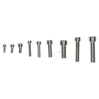 Metric Stainless Steel Allen Hex Cap Bolt Set Screw M4 - M10 106pc Assortment