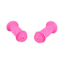 Junior Kids Pink Rubber Handlebar Grips Bike Cycle Anti-Slip Dolphin Design