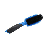 Motorcycle Motorbike Double Nylon Bristles Soft Brush Wheel Cleaning Bike Cycle