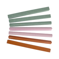 Assorted Sharpening Stone Set 180 & 240 Grit Various Shapes Slipstones TE267