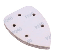 Hook and Loop 140mm Sanding Triangle pads Discs Mixed Grit 40 – 240