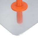 Aluminium Plasterers Plastering Hawk Board + 8mm Square Notched Float Trowel