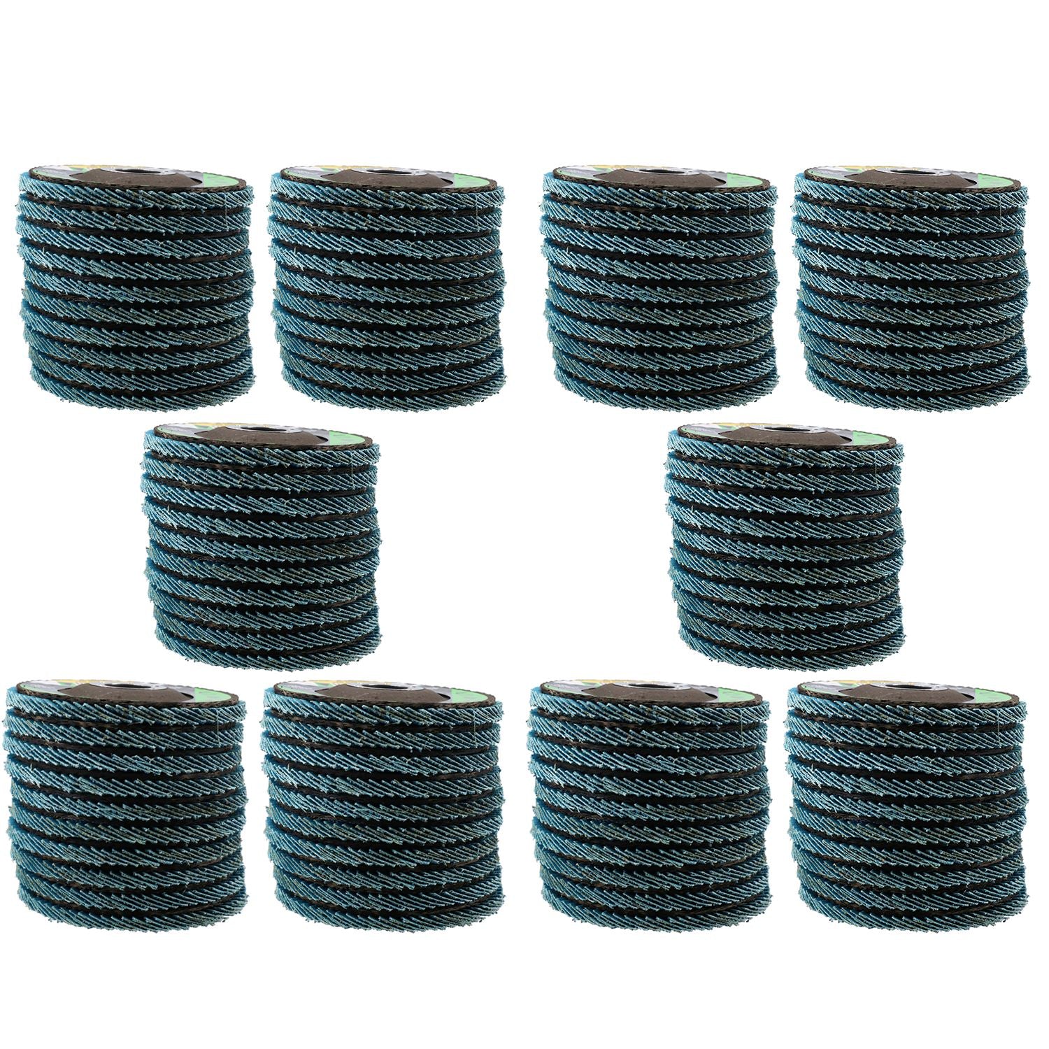 120 Grit Zirconium Flap Discs for Sanding Grinding Removal 4-1/2" Grinder