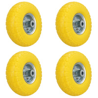 10 Inch Puncture Proof Sack Truck Cart Trolley Wheel 16mm Bore 150kg