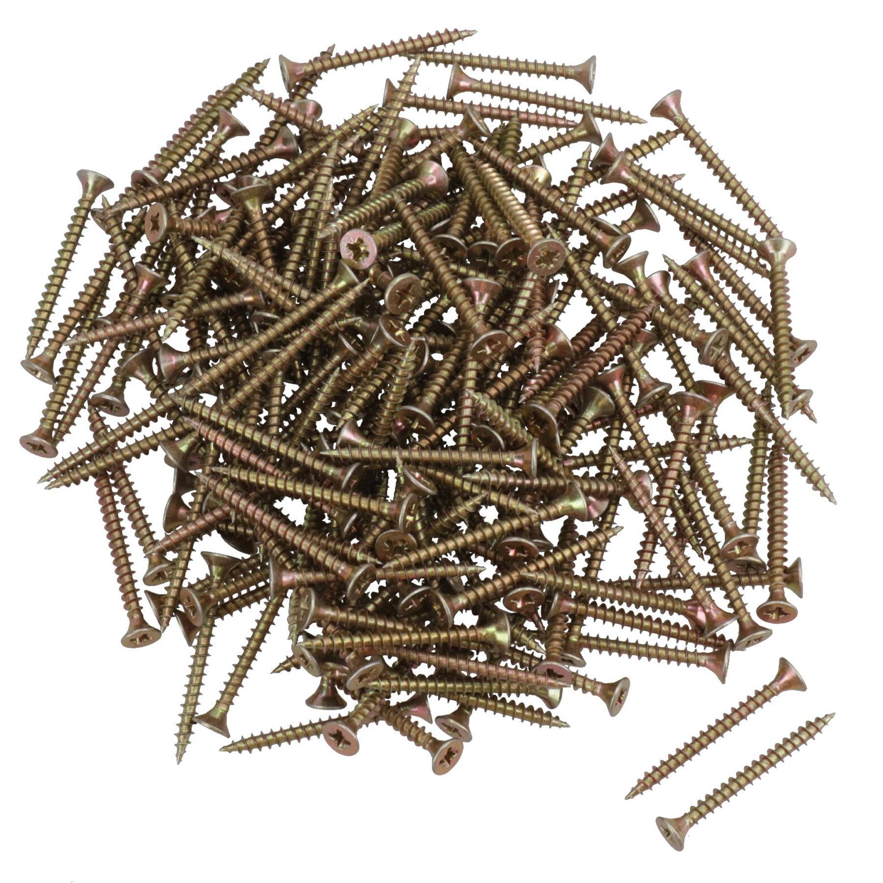 Wood Screws Multi Purpose Countersunk Fasteners 4.0 x 40mm PZ2 Screw