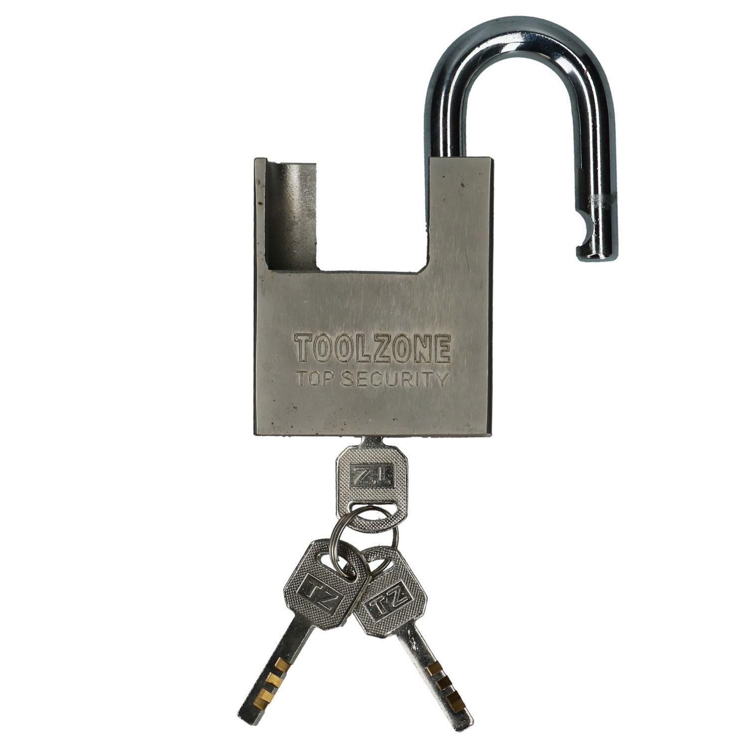 60mm Security Padlock Shed Gate Lock 3 Keys 35mm Shank Brass Core Security