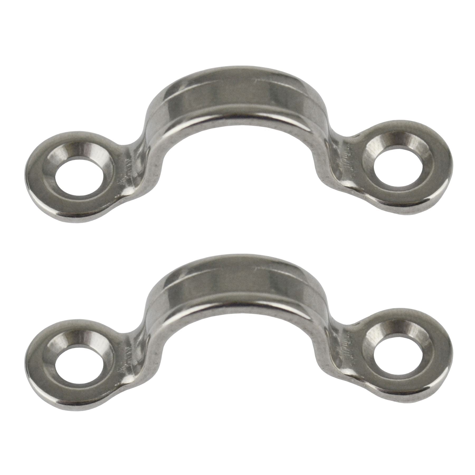 10mm / 13mm Stainless Steel Sheet Eye Straps Fender Tie Rings Marine Grade