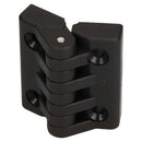 Industrial Polyamide Plastic Butt Hinge 64x65mm Door Hatch Locker Italian Made