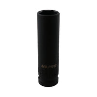 16mm 1/2" Drive Double deep Metric Impacted Impact Socket Single Hex 6 Sided