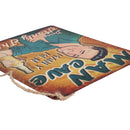 Retro Hanging 'Man Cave Manly Men Doing Manly Things 'Metal Sign Home Gift