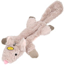 Plush Super Soft Unstuffed Chipmunk Dog Toy With Squeak 8x10x58cm