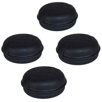 Replacement Black Plastic Hub Grease Dust Cap 75mm For Ifor Williams Trailers