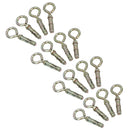 10mm Closed Hook Eye Bolts Rawl Shield Wall Anchor Expansion Brick Stone