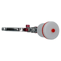 Mini HVLP RED gravity feed spray gun 0.8mm nozzle AT811