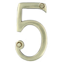 Brass House Numbers Numerals 0-9 Door Sign 70mm Plaque Street Letter Mail