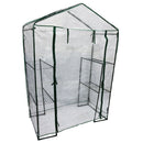 Walk in Greenhouse with PVC Cover Garden Grow Growing Room with Shelves