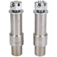 2 PACK Trailer Trolley Wheel Hubs, Wheels & Stub Axles 8" 4.00-8 500kg