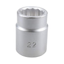 Metric MM 3/4" Drive Sockets Bi-Hex 12 Sided Socket 21mm – 50mm