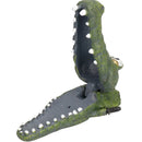 Aquatic Aquarium Decor Bubbling Action Alligator Fish Tank Ornament 13x6x6cm