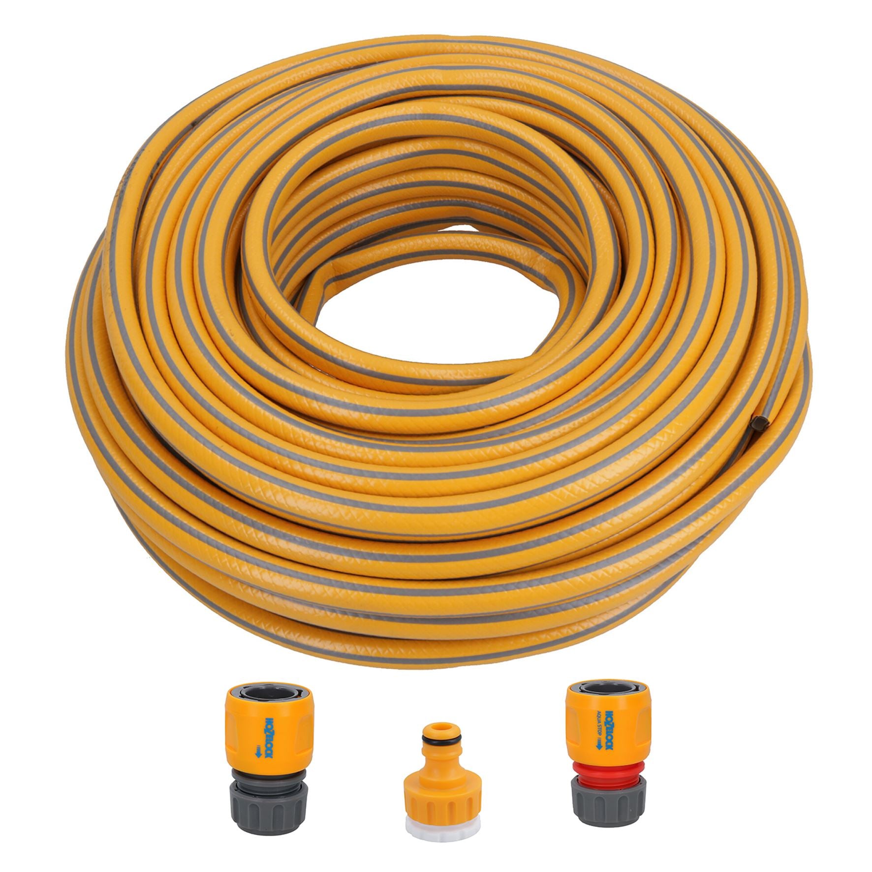 Hozelock Starter Garden Hose Pipe 12.5mm 15m, 20m or 50m PVC Watering Yard