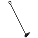 D Ash Rake Scraper & Shovel For Flues Wood Burner Fire Coal Steel Metal Black