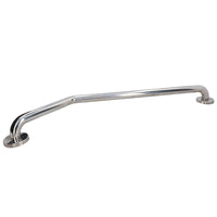 Angled Stainless Steel Grab bar Handle Support Rail Disability Aid 250mm x 590mm