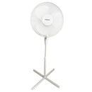 16” Pedestal Free Standing Cooling Fan Oscillating Tilting Head 3 Speed White