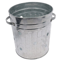 Mini Garden Incinerator Bin Small Fire Bin Galvanised Steel for Burning Wood Waste