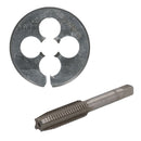 1/4" -5/8" UNC Tap & Die Tungsten Steel Taper and 38mm Split Die