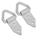 Galvanised Fold Over Tie Down Lashing Eye Rings Anchor Point Fastener Bolt On