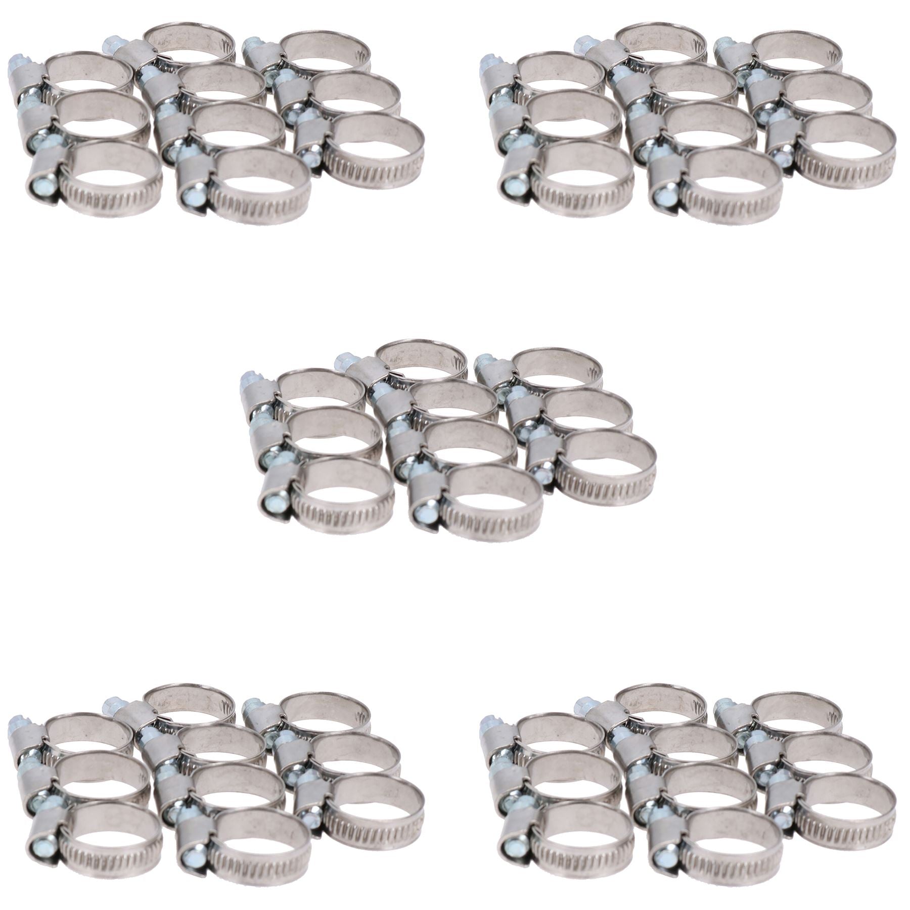 8mm – 60mm Stainless Steel Jubilee Hose Pipe Clamps Clips Air Water Fuel Gas