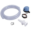 Bilge Pump Kit Whale Orca 500 2m Hose & Through Hull Fitting 12v Boat Water