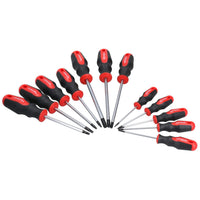 TORX / Star screwdriver set 12pc T6 - T45 with cushioned grip by AB Tools