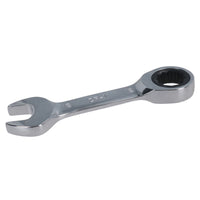 Metric MM Stubby Ratchet Combination Spanner Wrench 72 Teeth 8mm – 19mm