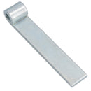 HD Strap Tailgate Straight Hinge for 12.5mm Pins 160mm Long Zinc Plated