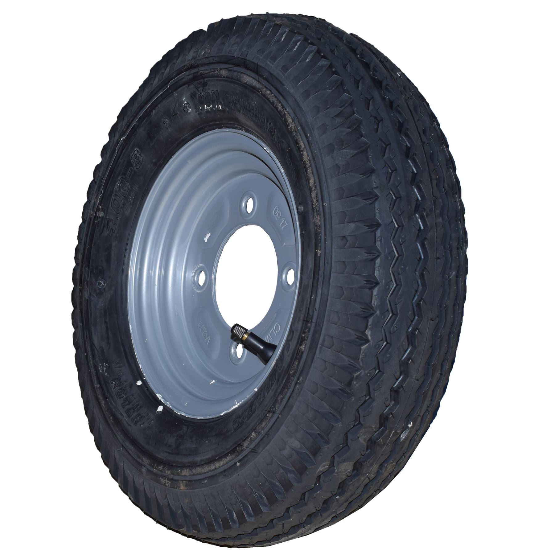 Spare Wheel & Tyre with Mounting Bracket for Erde & Daxara 120 121 122 Trailer