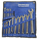 14pc AF SAE Imperial Spanner Combination Wrench Open End Ring 1/4" - 1-1/4"