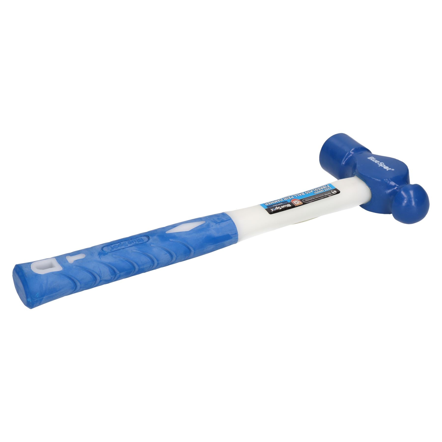 32oz (800g) Ball Pein Hammer with Fibreglass Shaft and TPR Rubberised Handle