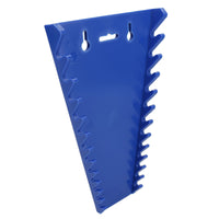 Blue Spanner Wrench Storage Rack Holder Hanger Organiser Tray 12 Spanners