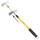 Telescopic Extendable Garden Tools Fork Spade Cultivator Weeder 25” – 37”