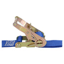 Blue Ratchet Strap Tie Down Trailer 5m Hook Cargo Strap 750kg Lashing SM012